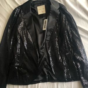 Sparkly black blazer